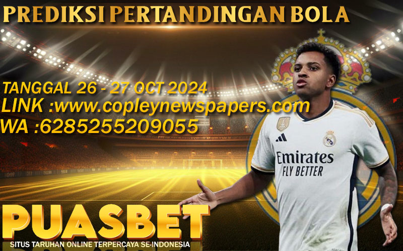 PREDIKSI BOLA PUASBET 26 – 27 OCTOBER 2024