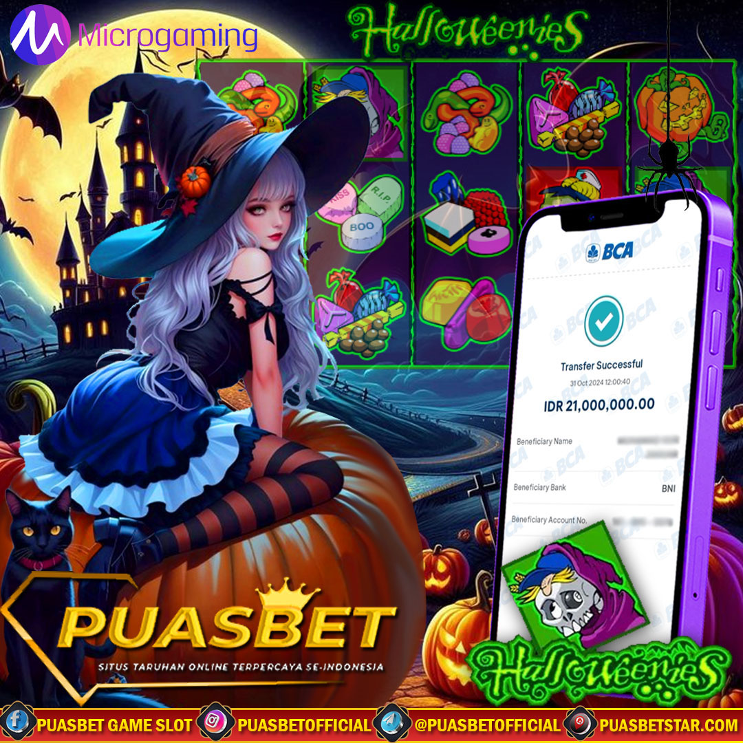 BUKTI WD PUASBET 31 OCTOBER 2024 ( Halloweenies Micro Gaming ) Rp 21.000.000 – LUNAS)