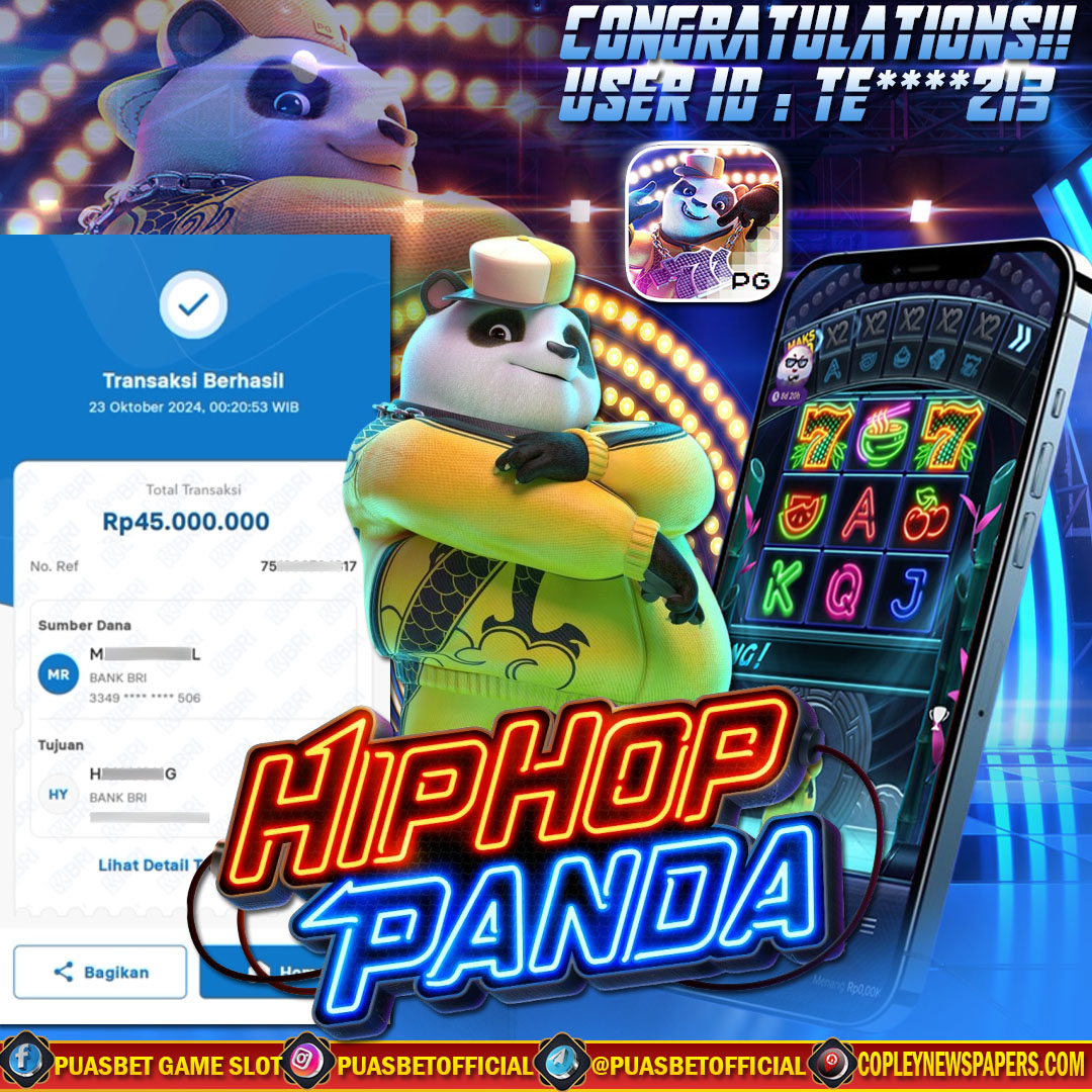 BUKTI WD PUASBET 23 OCTOBER 2024 ( Hip Hop Panda Pg Soft ) Rp 45.000.000 – LUNAS)