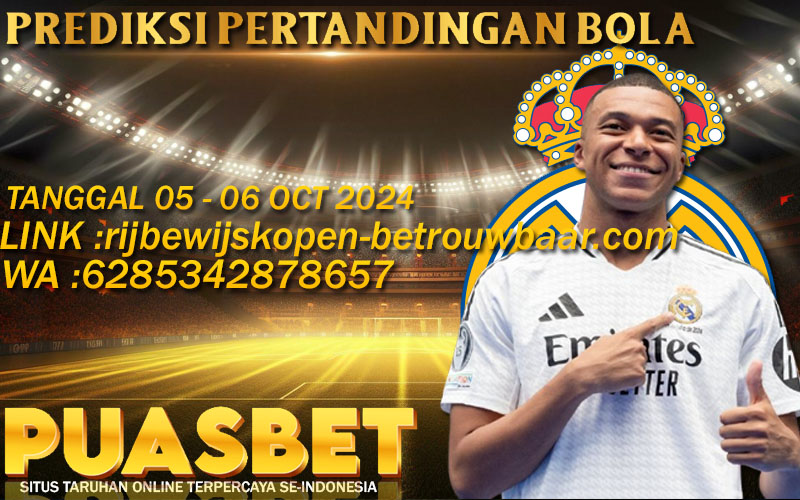 PREDIKSI BOLA PUASBET 05 – 06 OCTOBER 2024