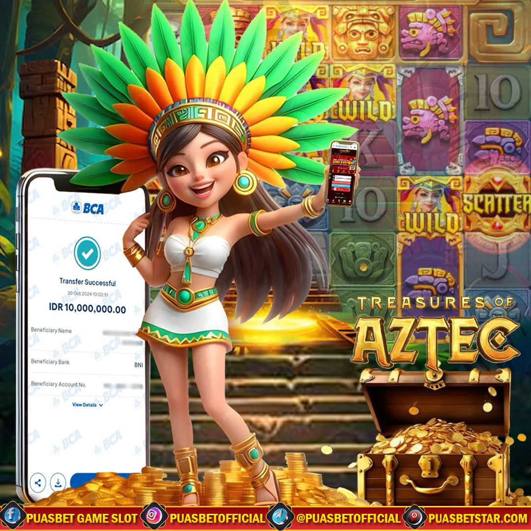 BUKTI WD PUASBET 20 OCTOBER 2024 ( Treasures of Aztec Pgsoft ) Rp 10.000.000 – LUNAS)